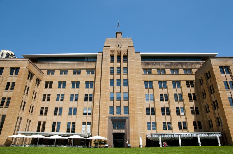 What is famous in Australia? The Museum of Contemporary Arts in Sydney!